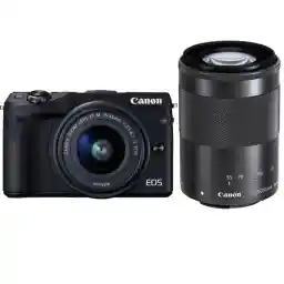 دوربین بدون آینه کانن Canon EOS M3 kit 15-45mm and 55-200mm