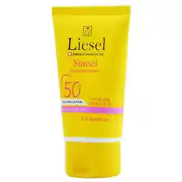کرم ضد آفتاب Sunsel SPF50 لایسل مناسب پوست خشک و نرمال حجم 40 میل