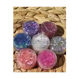 ژل پر زرق و برق بهاتسرام ژل بسیار کوچک ست دور