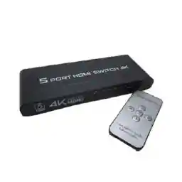 سوئیچ 5 پورت HDMI مدل 4K501 کیفیت 4K HDMI Splitter 5 Port