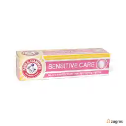 خمیر دندان Arm & Hammer مدل Sensitive Care وزن 125 گرم خمیر دندان Arm & Hammer مدل Sensitive Care وزن 125 گرم