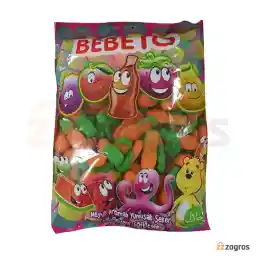 پاستیل ببتو با طرح آناناس وزن 1000 گرم