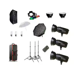 کیت فلاش استودیویی اسکوپ SCOPE TTR 400 flash kit