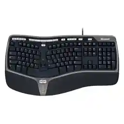 کیبورد مایکروسافت مدل Natural Ergonomic Keyboard 400 Microsoft Natural Ergonomic 4000 Keyboard
