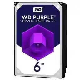 هارددیسک اینترنال وسترن دیجیتال 6TB مدل Purple WD Western Digital Purple WD60PURZ Internal Hard Disk