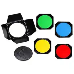 شیدر Barndoors+Color Filter Set 4 Colors+Grid