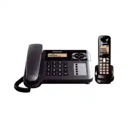 تلفن بی سیم پاناسونیک مشکی Panasonic KX-TG6461 Wireless Phone