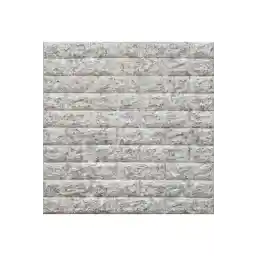 پانل پوشش کاغذ دیواری سه بعدی اسفنجی انعطاف پذیر سه بعدی خود چسب دیوارهای رنگارنگ