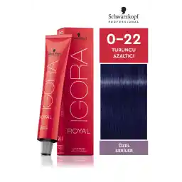 ایگورا رویال ویژه سری 0-22 نارنجی کاهش دهنده رنگ مو 60 میلی لیتر