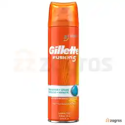 ژل اصلاح و خنک کننده ژیلت FUSION 5 برای پوست حساس 200 میل
