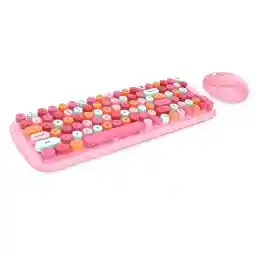 کیبورد و ماوس بی سیم مافی مدل CANDY XR، سوییچ ممبران ، Full Size