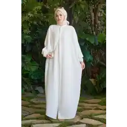 Neways 6571-berlin Abaya White