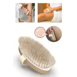 Kitchen Beauty Doğal At Kılı Selülit Fırçası