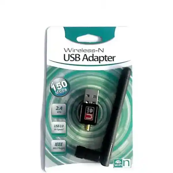 کارت شبکه usb بی سیم مدل 802.11N 802.11N Wireless N150 USB Adapter