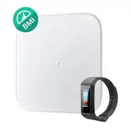 پکیج سلامت شیائومی Xiaomi Mi Smart Scale 2+ Mi Band 4C