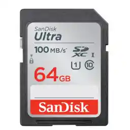 کارت حافظه سنديسک Sandisk 64GB Ultra SDHC UHS-I 100MB/s Memory Card
