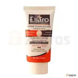 کرم ضد آفتاب الارو SPF 25 بژ روشن مناسب پوست نرمال تا خشک 40 میل