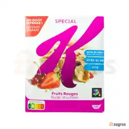 غلات صبحانه کلاگز حاوی تکه های میوه های قرمز 300 گرم