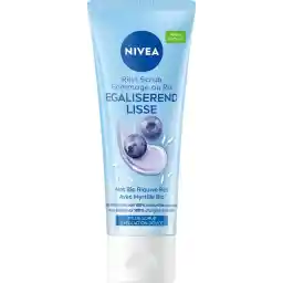 اسکراب برنج ارگانیک صاف کننده NIVEA - پوست طبیعی بلوبری ارگانیک - 75 میلی لیتر