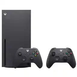 کنسول بازی مایکروسافت Xbox Series X ظرفیت 1 ترابایت همراه با دو کنترلر کنسول بازی مایکروسافت Xbox Series X ظرفیت 1 ترابایت همراه با دو کنترلر