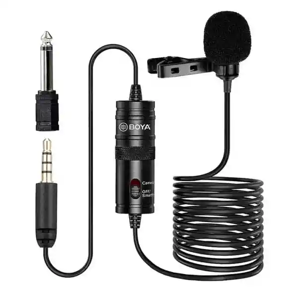 میکروفون یقه ای سیمی بویا مدل BY-M1 Boya BY-M1 collar Microphone