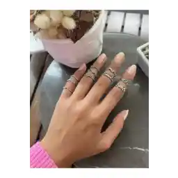 jackferrero 10 Joint Rings (شکل ها متفاوت هستند، هر بار متفاوت می شوند)