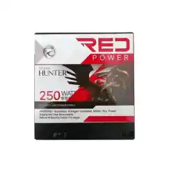 منبع تغذیه کامپیوتر RED مدل hunter 250w RED hunter 250w power