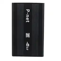 قاب اکسترنال هارددیسک 2.5 اینچی USB 2.0 پی-نت P-net 2.5 inch USB 2.0 External HDD Enclosure