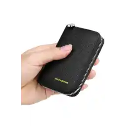 جا کارتی کیف پول مردانه چرم-کوتاه واقعی سری جین BISON DENIM Premium