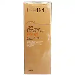 ضد آفتاب رنگی پرایم SPF50 جوان کننده مناسب انواع پوست حجم 40 میل