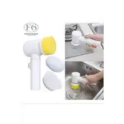 برس تمیز کننده اتوماتیک 3 سر شارژی BAYSA برس تمیز کردن سینک توالت خودکار برس جادویی