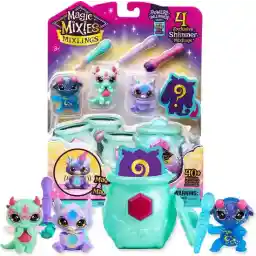 Magic Mixies Mixlings - Magisch Glinster Mega 4-pack - Serie 2
