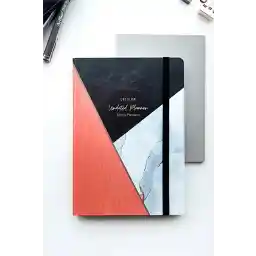 پودر مرمر نوت بوک Le Color 17x24 Indefinite Planner Agenda