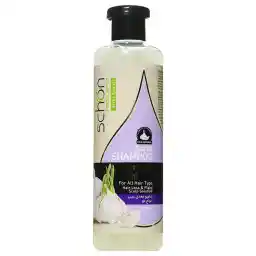 شامپو تقویت کننده شون حاوی عصاره سیر مناسب انواع مو حجم 300 میل