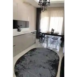 دکومیا خانه دیجیتال بدون لغزش قابل شستشو فرش اتاق نشیمن مدرن فرش آشپزخانه فرش راهرو فرش بیضی فرش کف کف-d1185