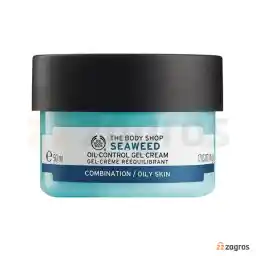 ژل کرم روز مات کننده جلبک دریایی بادی شاپ مناسب پوست چرب و مختلط 50 میل