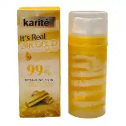 ماسک بستنی صورت کاریته حاوی عصاره طلا 24 عیار حجم 105 میل