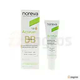 بی بی کرم ضد جوش و ضد لک اکتی پور نوروا رنگ روشن مناسب پوست حساس 30 میل