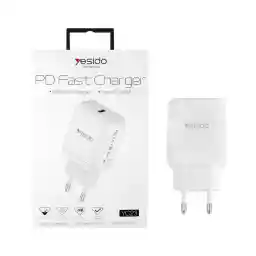 شارژر دیواری فست شارژ یسیدو مدل YC23 توان 18 وات