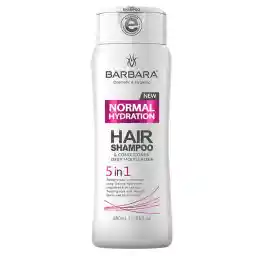شامپو آبرسان باربارا مناسب مو معمولی حجم 380 میل
