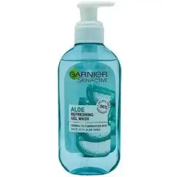 ژل شستشوی صورت آلوئه ورا و هیالورونیک اسید گارنیر مناسب انواع پوست 200 میل