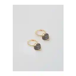 گوشواره سنگی به شکل قلب آبی نیروی دریایی جیمی کی