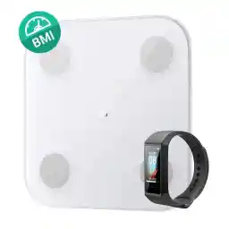 پکیج سلامت شیائومی Xiaomi Mi Body Composition Scale 2+ Mi Band 4C