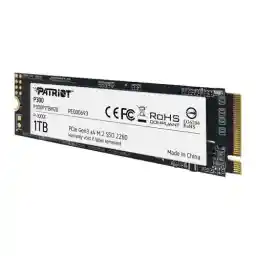 اس اس دی پاتریوت P300 M.2 2280 NVMe PCIe 1TB Patriot P300 M.2 2280 NVMe PCIe 1TB Gen3 x4 SSD