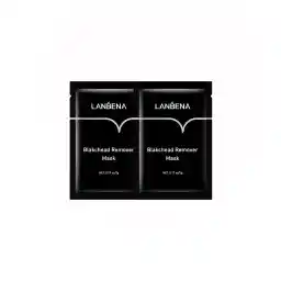 ماسک بینی لنبنا مدل چای سبز و آلوئه ورا وزن 5 گرم مجموعه 2 عددی