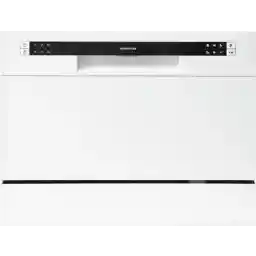 Inventum VVW5520 - ماشین ظرفشویی مینی - ایستاده - 6 حالت تنظیم - 6 برنامه - سبد کارد و چنگال - سفید