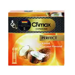 کاندوم کلایمکس مدل Perfect با رایحه نارگیل بسته سه عددی