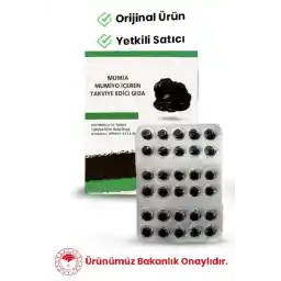 مکمل غذایی MUMİA حاوی بسته تکی قرص MUMİYO