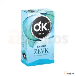 کاندوم Okey مدل Ekstra Zevk بسته 12 عددی