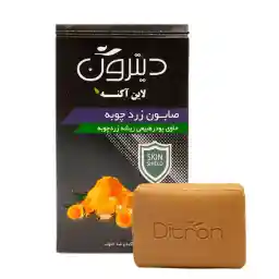 صابون ضد آکنه دیترون حاوی عصاره زرد چوبه وزن 110 گرمی